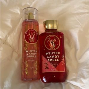 Bath & Body Works Winter Candy Apple Set